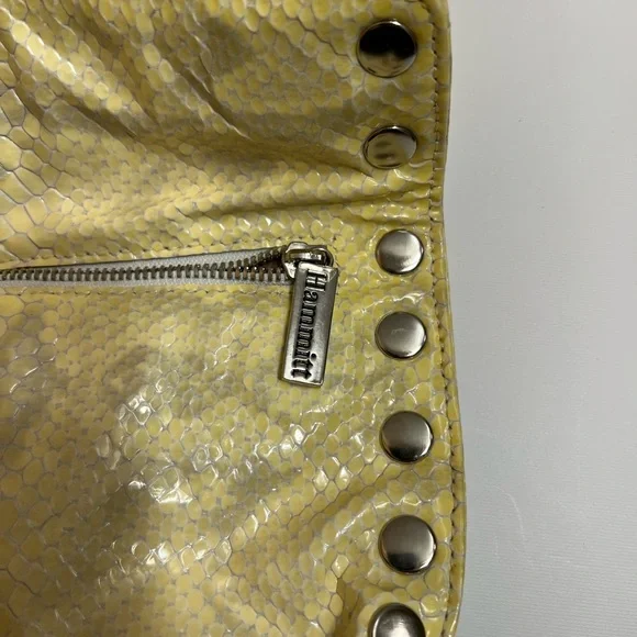 Rare!! Hammitt Reptile Patent Leather Clutch Bag